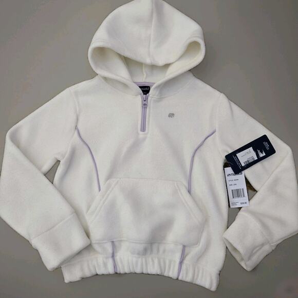 Marika Purple/White‎ Fuzzy Fleece high pile hi pile Sweater L(6x) NEW!! - Picture 1 of 4